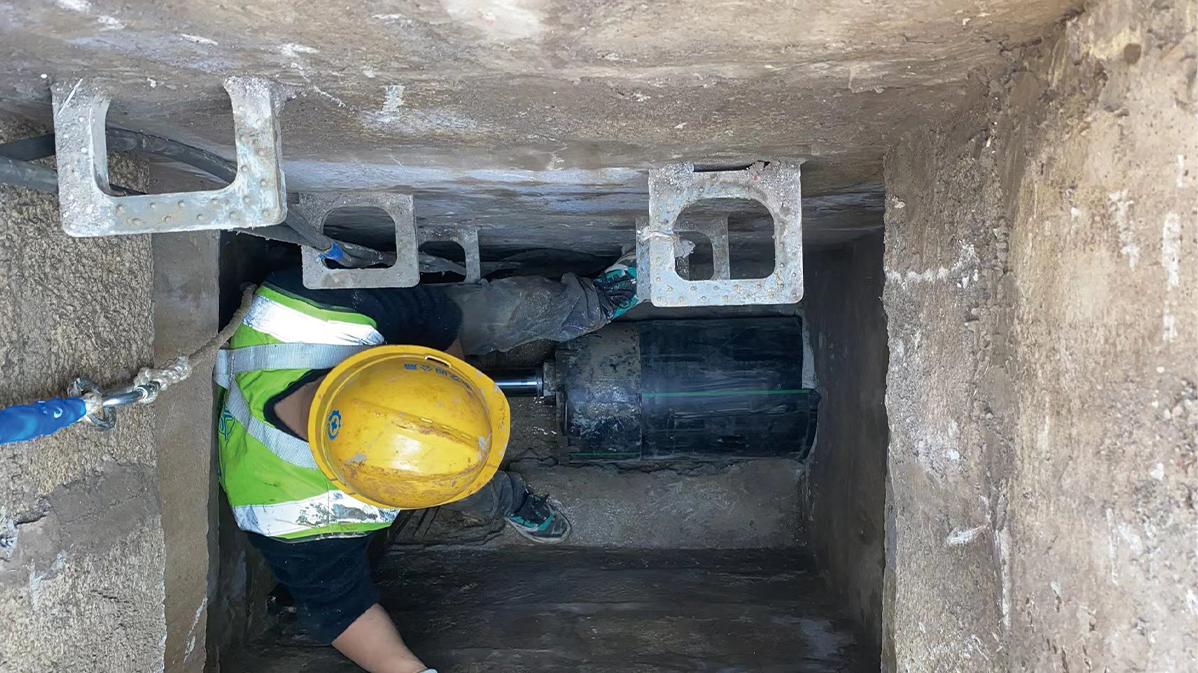 湟源HDPE短管内衬法